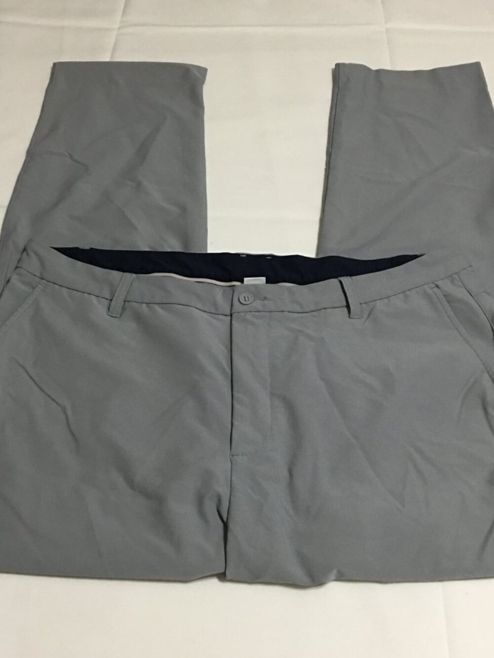 FootJoy Men's Athletic Fit Performance Stretch Golf Pants Size 40x30 Gray